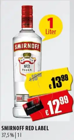 FreeOneShop SMIRNOFF RED LABEL Angebot