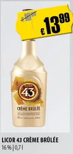 FreeOneShop LICOR 43 CRÈME BRÛLÉE Angebot