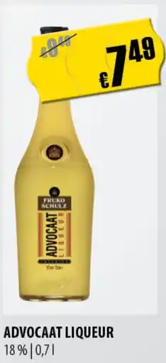 FreeOneShop FRUKO SCHULZ ADVOCAT LIQUEUR Angebot