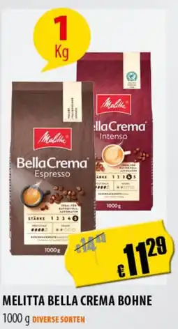 FreeOneShop Melitta Bella Crema Bohnen Angebot