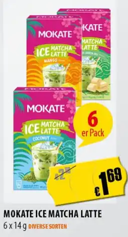 FreeOneShop MOKATE ICE MATCHA LATTE Angebot