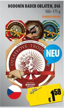 FreeOneShop HODONÍN BADER OBLATEN, DIA Angebot