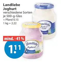 V Markt Landliebe Joghurt Angebot