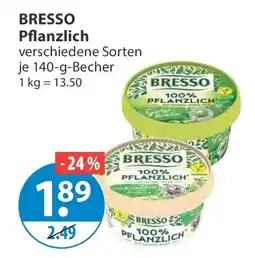 V Markt BRESSO Pflanzlich Angebot