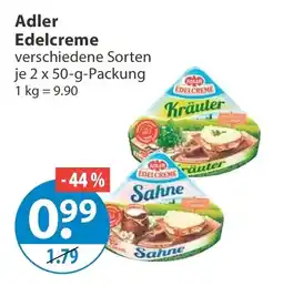 V Markt Adler Edelcreme Angebot