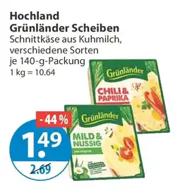 V Markt Hochland Grünländer Scheiben Angebot