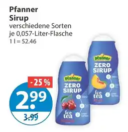 V Markt Pfanner Sirup Angebot