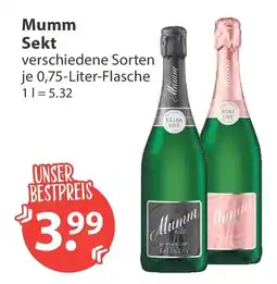V Markt Mumm Sekt Angebot