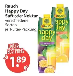 V Markt Rauch Happy Day Saft oder Nektar Angebot
