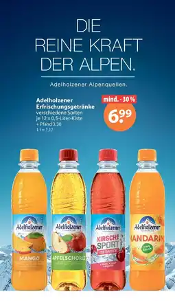 V Markt Adelholzener Erfrischungsgetränke Angebot