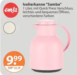 V Markt emsa Isolierkanne "Samba" Angebot