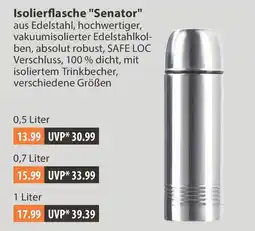 V Markt Isolierflasche "Senator" Angebot