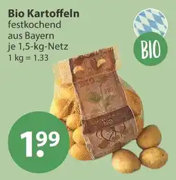 V Markt Bio Kartoffeln festkochend aus Bayern Angebot