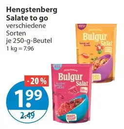 V Markt Hengstenberg Salate to go Angebot