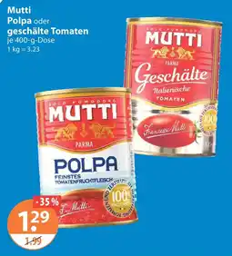 V Markt Mutti Polpa oder geschälte Tomaten Angebot
