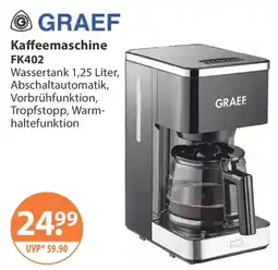 V Markt Graef Kaffeemaschine FK402 Angebot
