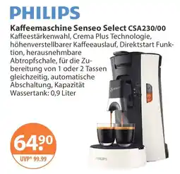 V Markt Kaffeemaschine Senseo Select Angebot
