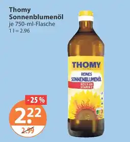 V Markt Thomy Sonnenblumenöl Angebot