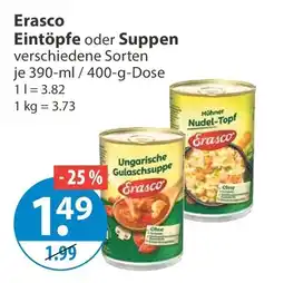 V Markt Erasco Eintöpfe oder Suppen Angebot