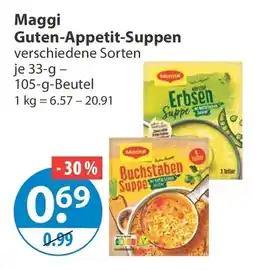 V Markt Maggi Guten-Appetit-Suppen Angebot