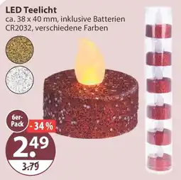 V Markt LED Teelicht Angebot