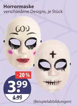 V Markt Horror maske Angebot