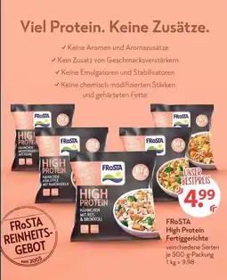 V Markt FRoSTA High Protein Fertiggerichte Angebot