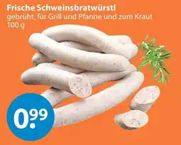 V Markt Frische Schweinsbratwürstl Angebot