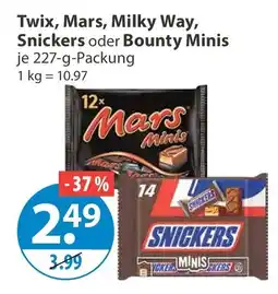 V Markt Mars Minis Angebot