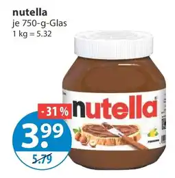 V Markt nutella Angebot