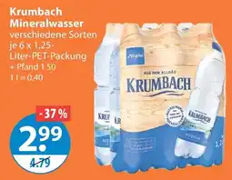 V Markt Krumbach Mineralwasser Angebot