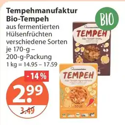 V Markt Tempehmanufaktur Bio-Tempeh Angebot
