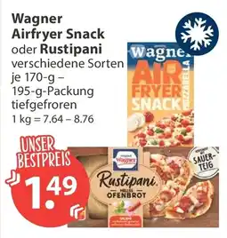 V Markt Wagner Airfryer Snack oder Rustipani Angebot