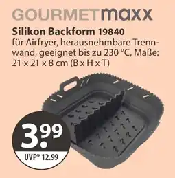 V Markt GOURMETmaxx Silikon Backform 19840 Angebot