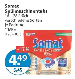 V Markt Somat SpülmachineTabs Angebot