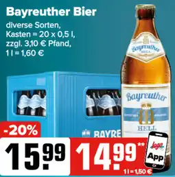 Logo Getränkemarkt Bayreuther Bier Angebot