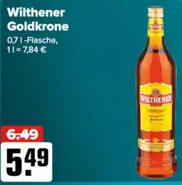 Logo Getränkemarkt Wilthener Goldkrone Angebot