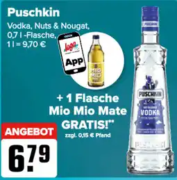 Logo Getränkemarkt Puschkin Vodka, Nuts & Nougat Angebot