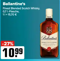 Logo Getränkemarkt Ballantine's Finest Blended Scotch Whisky Angebot