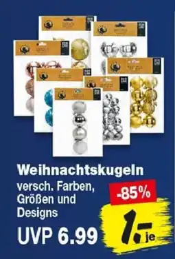 Repo Markt Weihnachtskugeln Angebot