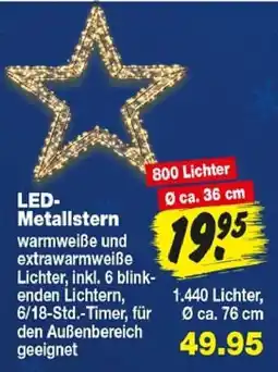 Repo Markt LED-Metallstern Angebot