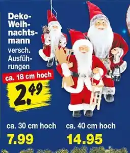 Repo Markt Deko-Weihnachtsmann Angebot