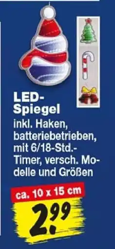 Repo Markt LED-Spiegel Angebot