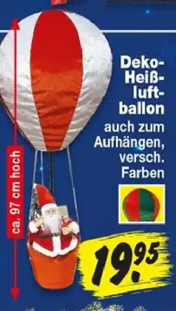 Repo Markt Deko-Heißluftballon Angebot