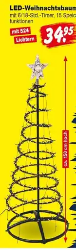 Repo Markt LED-Weihnachtsbaum Angebot