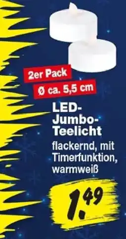 Repo Markt LED-Jumbo-Teelicht Angebot