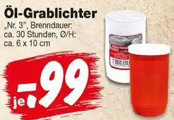 Repo Markt Öl-Grablichter Angebot