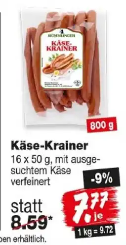 Repo Markt HÜMMLINGER Käse-Krainer Angebot