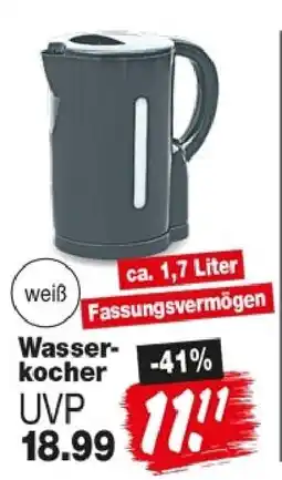 Repo Markt Wasser-kocher Angebot