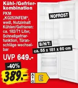 Repo Markt PKM "KG253NFEM", weiß Angebot